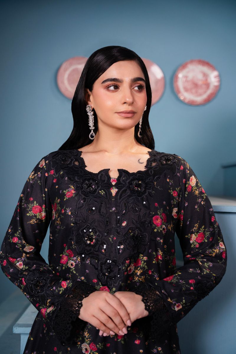 Floral Black