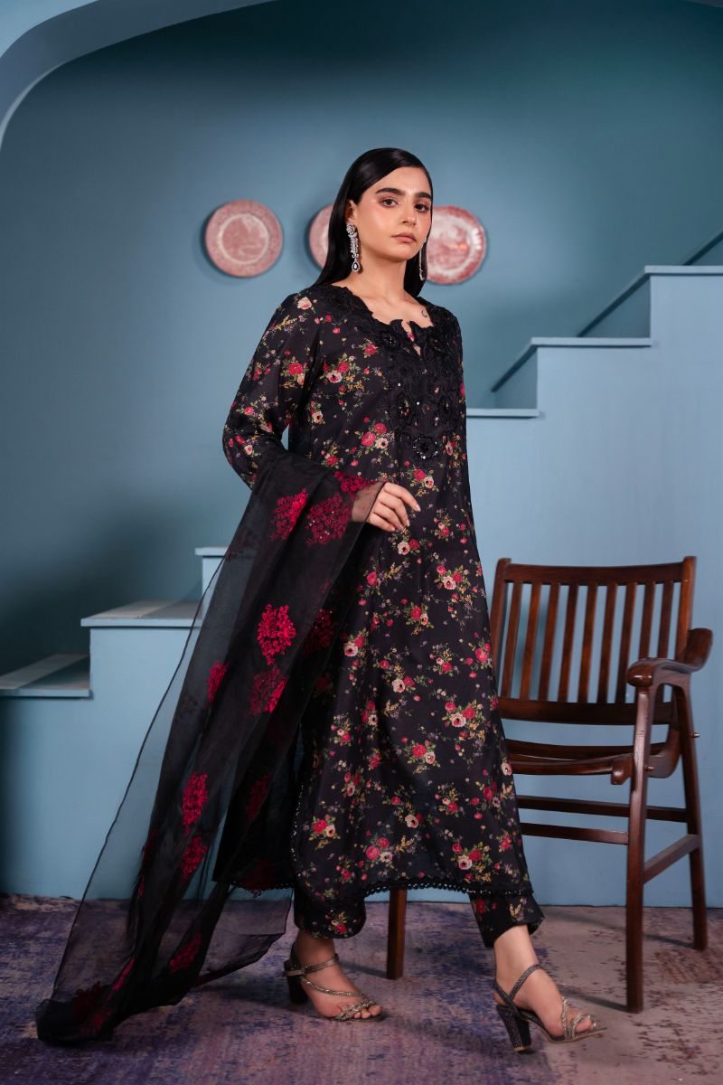 Floral Black