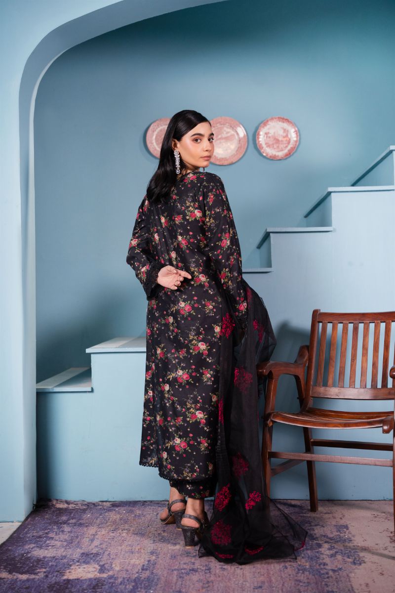 Floral Black